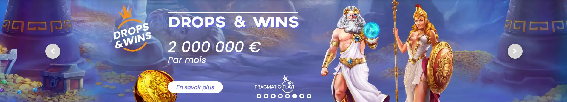 Drop and Wins PLATINUM PLAY CASINO
